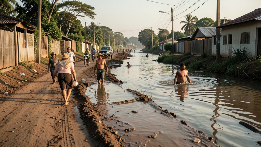 Vía Babahoyo-Jujan: tres días con tramos anegados por crecida del río Cristal