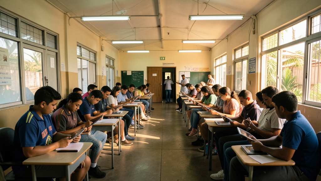 Samborondón inicia entrega de tablets a bachilleres en su programa digital