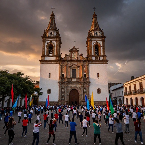 Alfredo Baquerizo Moreno celebra con fe y alegría la novena de San Agustín