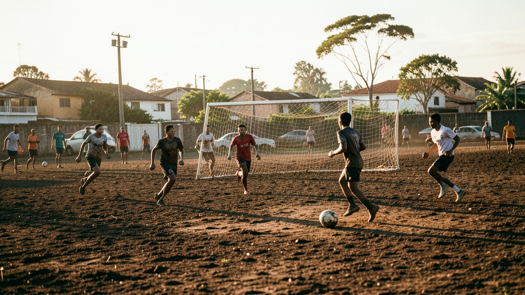 Mejoraron cancha de fútbol en Tres Postes para impulsar el deporte local