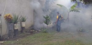Alfredo Baquerizo inicia campaña de desinfección contra el dengue y el covid