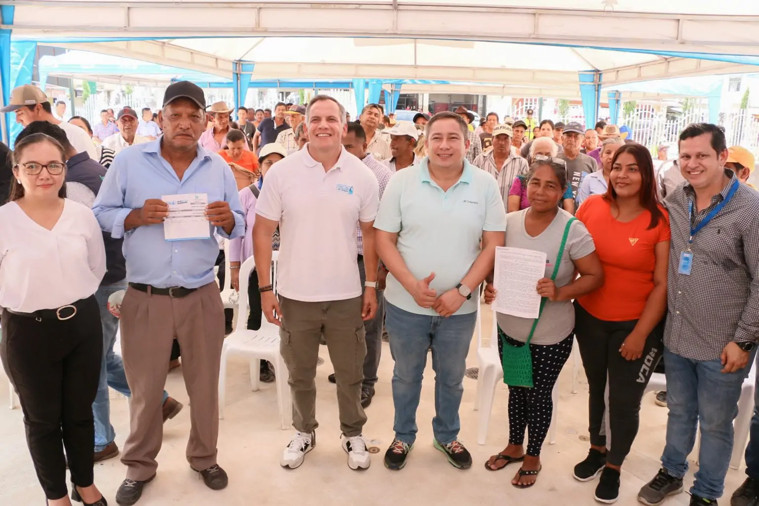 242 pequeños agricultores recibieron Bono Agrícola Solidario en Santa Lucía