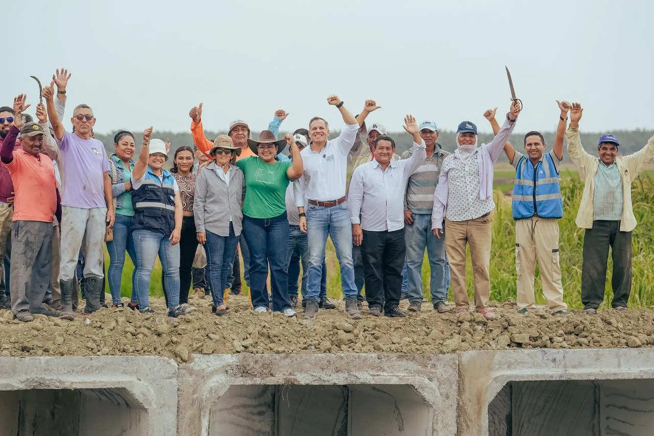 Prefectura del Guayas avanza en ductos para paso seguro en Jujan