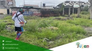 Desbroce en Jujan para evitar mosquitos y dengue en la cabecera cantonal